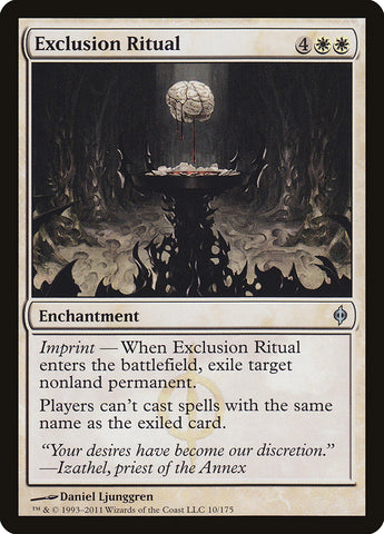 Exclusion Ritual [New Phyrexia]