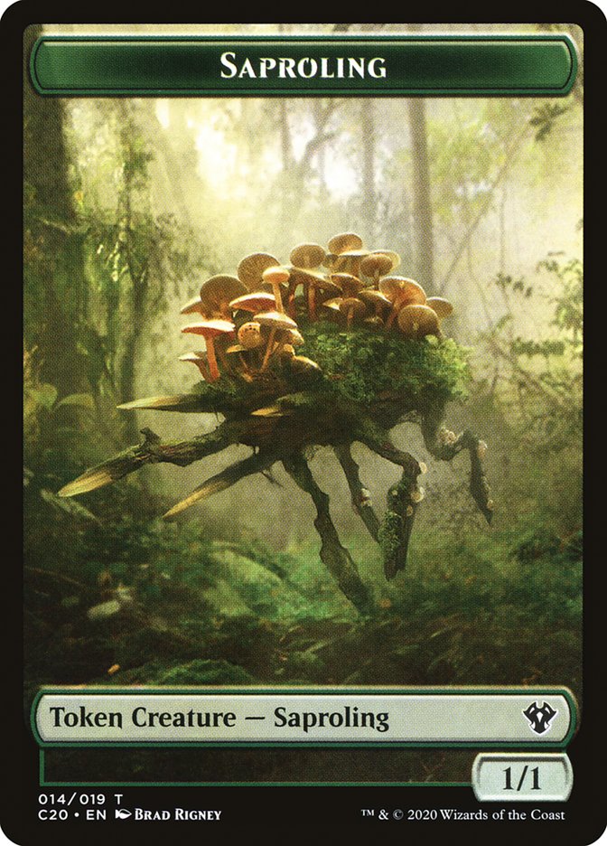 Saproling Token [Commander 2020 Tokens]
